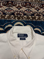 Ralph Lauren White Blake 100% Cotton Shirt - L