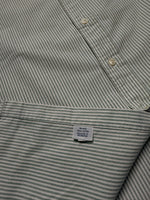 Ralph Lauren Stripe Light Green Classic Fit Shirt - XXL