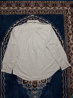 Ralph Lauren Stripe Light Green Classic Fit Shirt - XXL