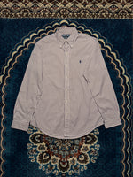 Ralph Lauren Stripe Purple Custom Fit Shirt - S