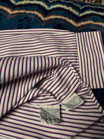 Ralph Lauren Stripe Purple Custom Fit Shirt - S