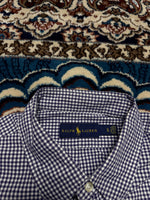 Ralph Lauren Check Purple Shirt - XL
