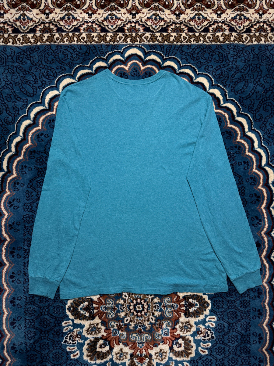Polo Ralph Lauren Teal Long Sleeve Crewneck Tee - L