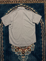 Lacoste Check Blue Half Sleeve Shirt - 40