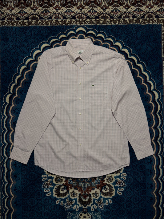 Lacoste Check Pink Shirt - 41