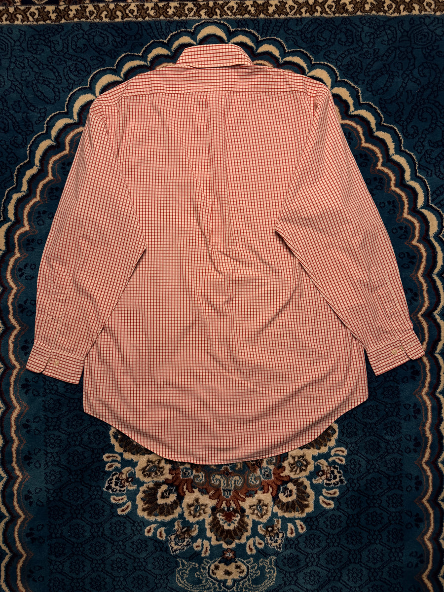 Ralph Lauren Check Red Yarmouth Shirt - M
