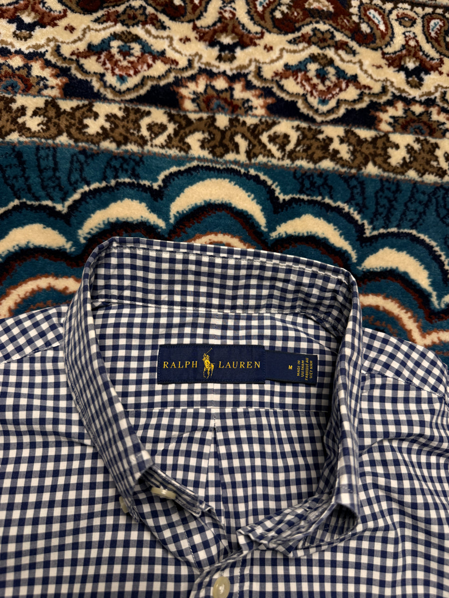 Ralph Lauren Check Blue Shirt - M