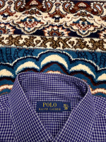 Polo Ralph Lauren Check Purple Shirt - M