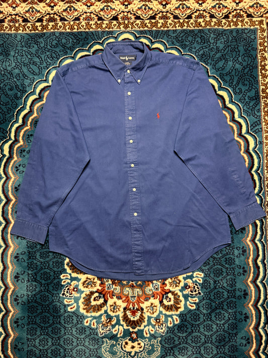 Ralph Lauren Blue Blake Shirt - L
