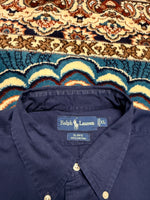 Ralph Lauren Navy Blue Blake Shirt - XL