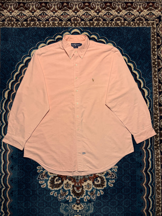 Ralph Lauren Baby Pink Yarmouth Shirt - XL