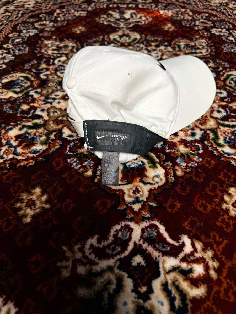 Nike Heritage86 Dri Fit White Cap - One Size