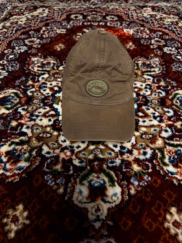 Lacoste Brown Vintage Cap - One Size