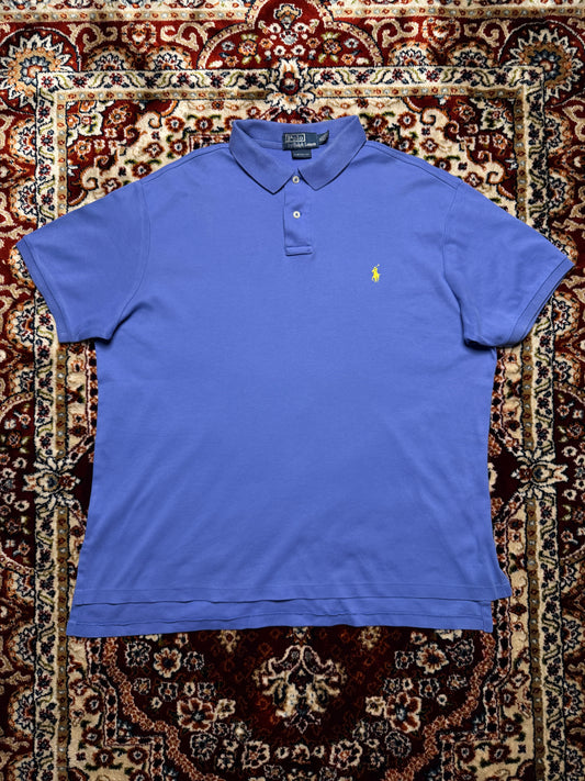 Polo by Ralph Lauren Light Blue Custom Fit Polo Shirt - XL