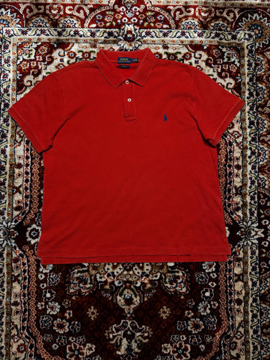 Polo Ralph Lauren Red Classic Fit Polo Shirt - XL