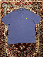 Polo by Ralph Lauren Blue Cotton Polo Shirt - XL
