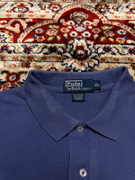 Polo by Ralph Lauren Blue Cotton Polo Shirt - XL
