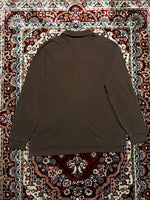 Polo by Ralph Lauren Brown Long Sleeve Polo Shirt - XL