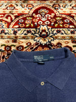 Polo by Ralph Lauren Blue Cotton Polo Shirt - XXL