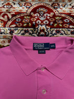 Polo by Ralph Lauren Pink Cotton Polo Shirt - XXL