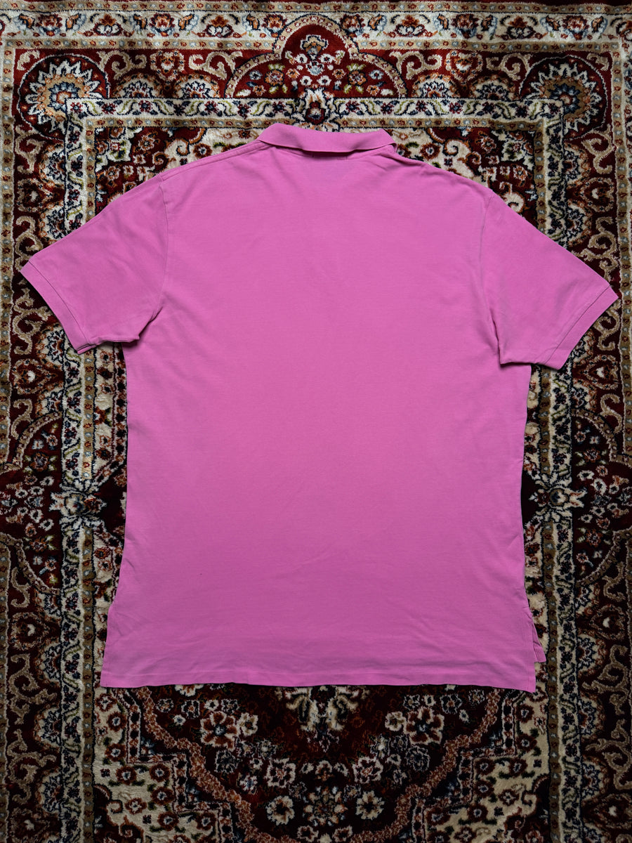 Polo by Ralph Lauren Pink Cotton Polo Shirt - XXL