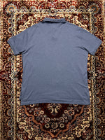 Polo by Ralph Lauren Blue Custom Fit Polo Shirt - XXL