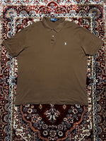 Polo by Ralph Lauren Brown Cotton Polo Shirt - XXL