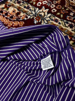 Polo Golf Ralph Lauren Stripe Purple Pima Cotton Polo Shirt - XXL