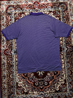 Polo Golf Ralph Lauren Stripe Purple Pima Cotton Polo Shirt - XXL