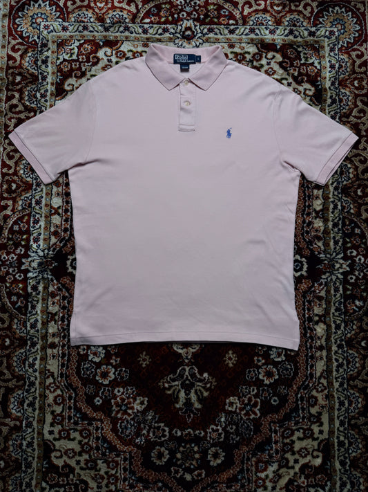 Polo by Ralph Lauren Light Pink Polo Shirt - L