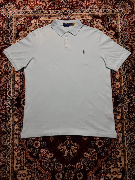 Polo Ralph Lauren Light Blue Classic Fit Polo Shirt - L
