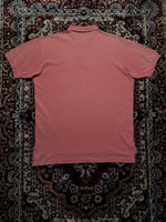 Polo by Ralph Lauren Salmon Pink Cotton Polo Shirt - L