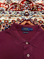 Polo Ralph Lauren Maroon Pima Soft Touch Polo Shirt - L