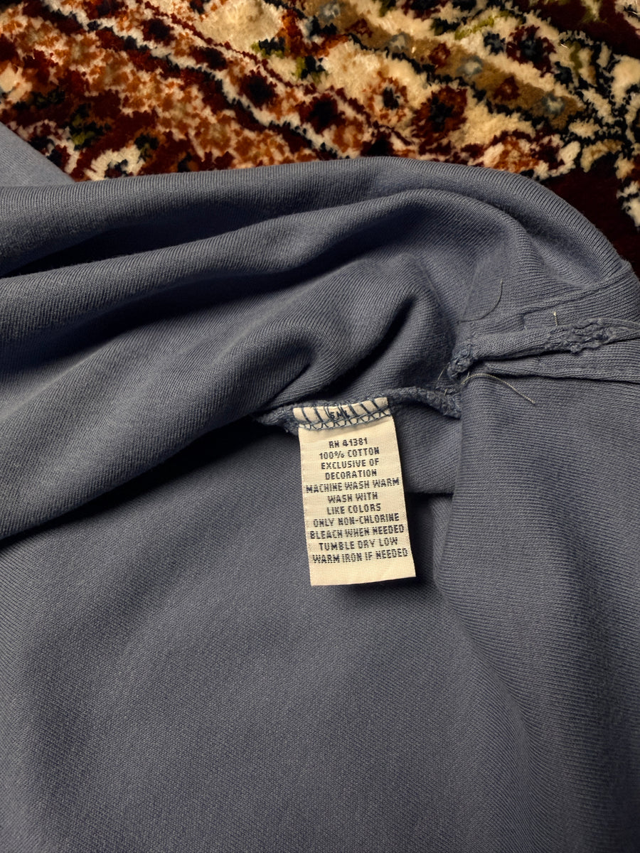 Polo Ralph Lauren Greyish Blue Custom Fit Polo Shirt - M