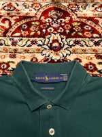 Ralph Lauren Green 3 Pony Custom Slim Fit Polo Shirt - S