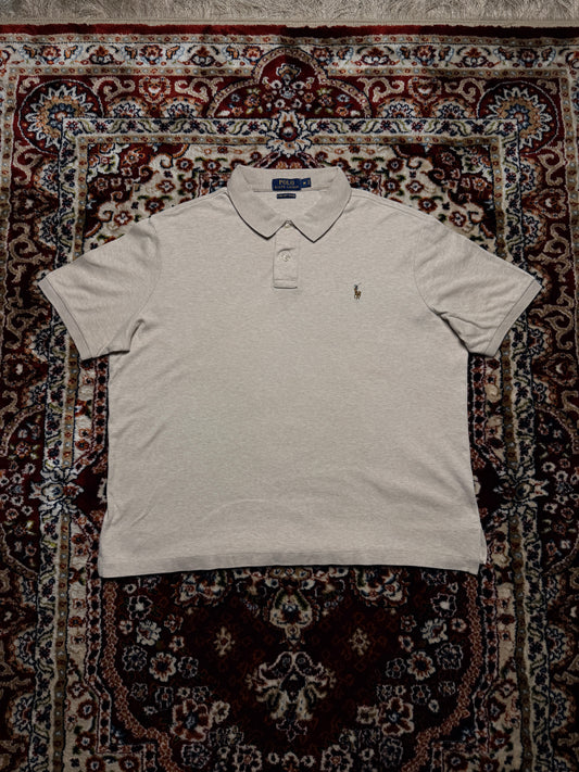 Polo Ralph Lauren Light Brown Pima Soft Touch Polo Shirt - M