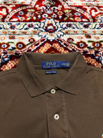 Polo Ralph Lauren Brown Pima Soft Touch Polo Shirt - S