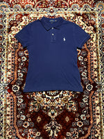 Polo Ralph Lauren Blue Skinny Fit Polo Shirt - S