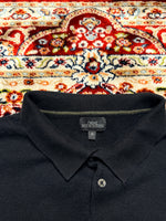 Next Patterned Black & Army Green Polo Shirt - M