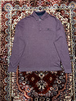 Ted Baker Maroon Long Sleeve Polo Shirt - 4