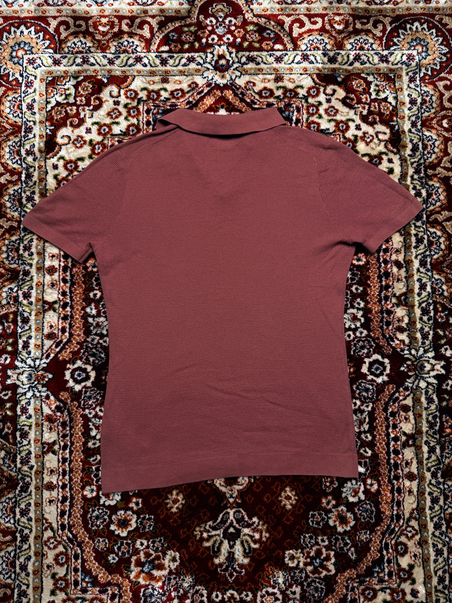 Abercrombie & Fitch Salmon Featherweight Polo Shirt - M
