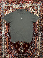 Massimo Dutti Green Extrafine Cotton Polo Shirt - M