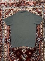 Massimo Dutti Green Extrafine Cotton Polo Shirt - M