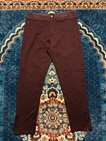 Prada Maroon Pants - 32