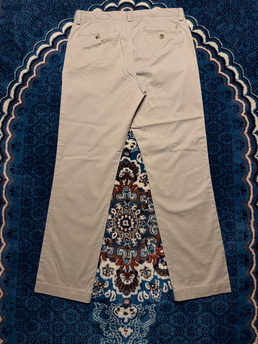Polo Ralph Lauren Beige Stretch Straight Fit Chinos - 32