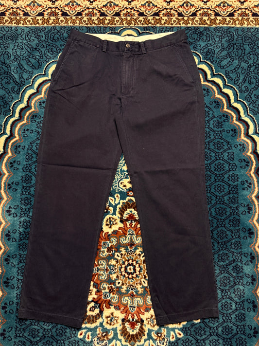 Polo Ralph Lauren Blue Classic Fit Cotton Pants - 34