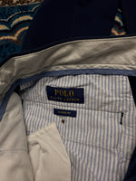 Polo Ralph Lauren Blue Classic Fit Cotton Pants - 34