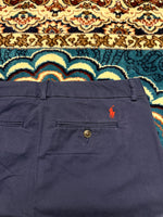 Polo Ralph Lauren Blue Cotton Pants - 18