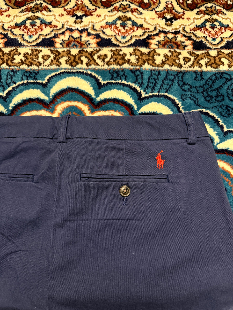 Polo Ralph Lauren Blue Cotton Pants - 18