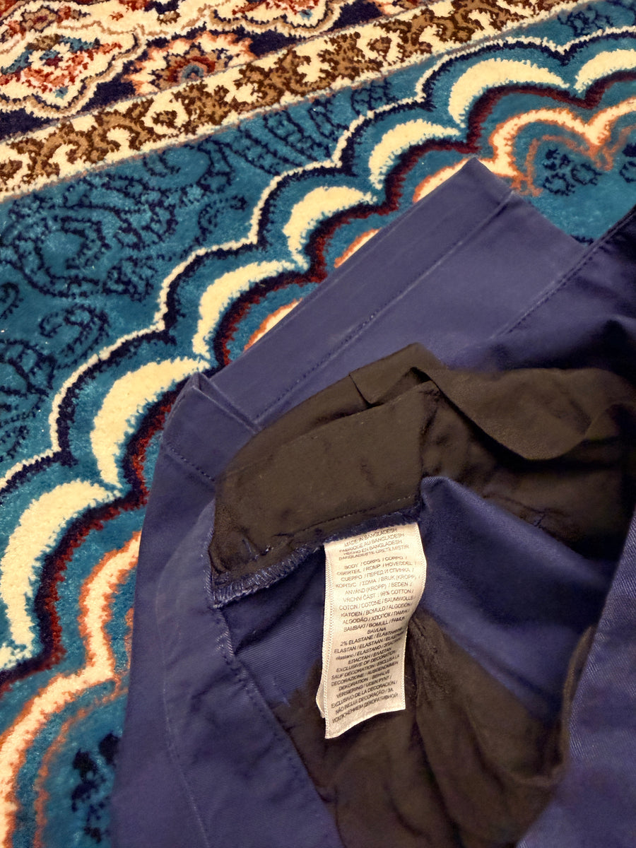 Polo Ralph Lauren Blue Cotton Pants - 18